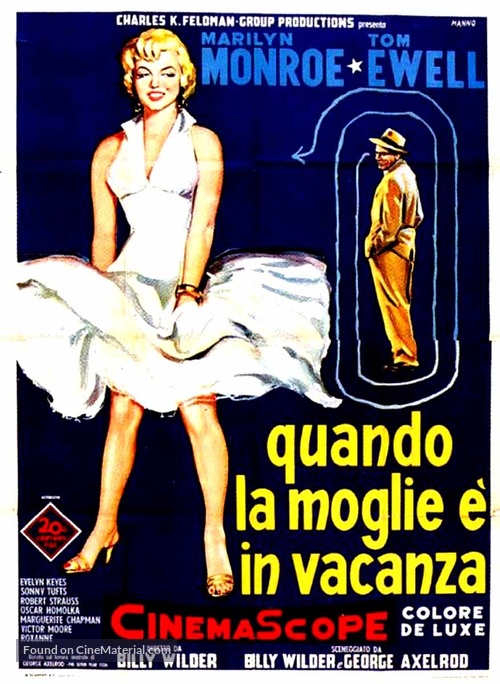 The Seven Year Itch - Italian Movie Poster