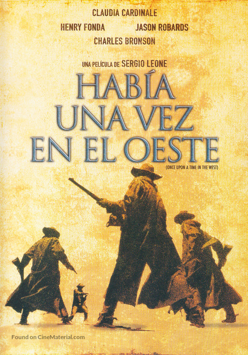 C&#039;era una volta il West - Mexican Movie Cover