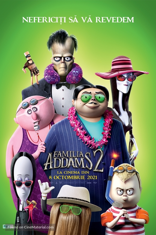 The Addams Family 2 - Romanian Movie Poster