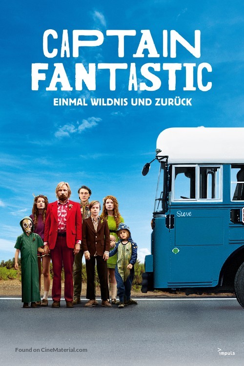 Captain Fantastic - Swiss Movie Cover