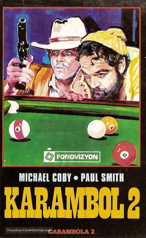 Carambola, filotto... tutti in buca - Turkish VHS movie cover