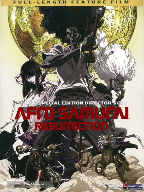Afro Samurai: Resurrection - DVD movie cover
