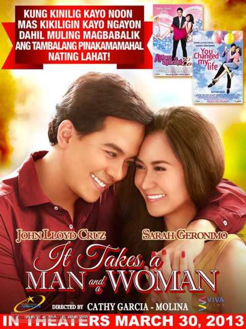 It Takes a Man and a Woman - Philippine Movie Poster