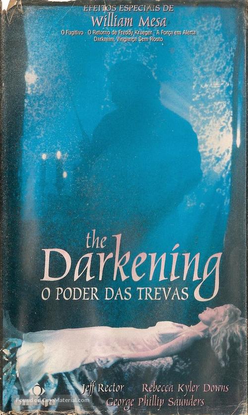 The Darkening - Brazilian VHS movie cover