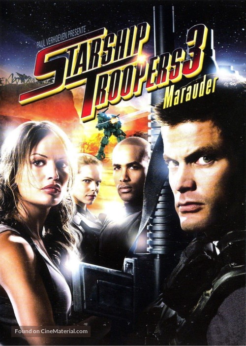 Starship Troopers 3: Marauder - French DVD movie cover