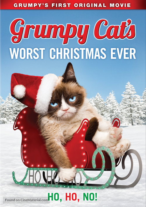Grumpy Cat&#039;s Worst Christmas Ever - DVD movie cover