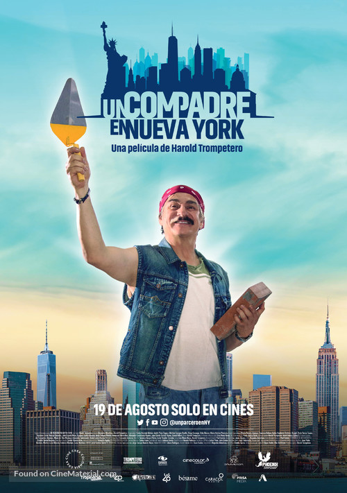 Un Parcero En Nueva York - Spanish Movie Poster