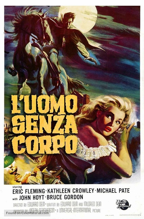 Curse of the Undead - Italian DVD movie cover