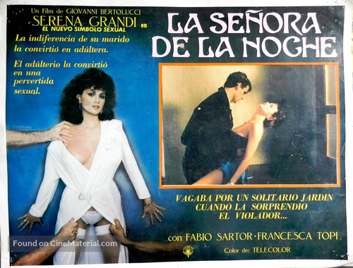 La signora della notte - Italian Movie Poster