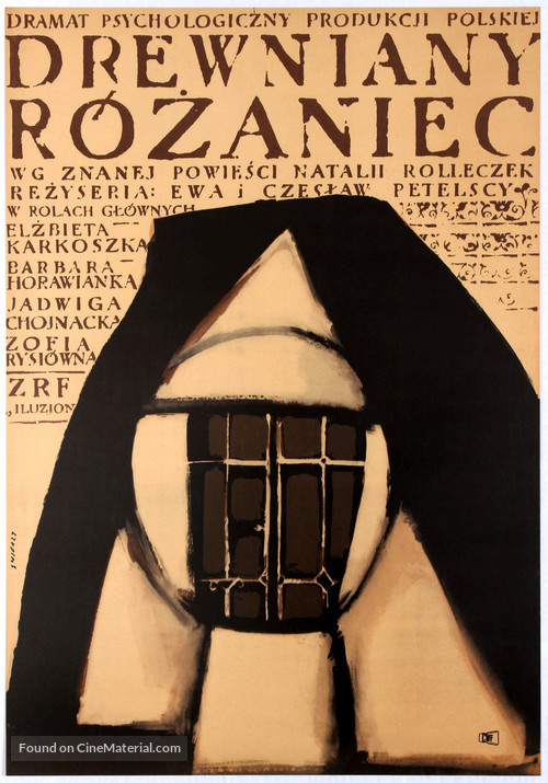 Drewniany r&oacute;zaniec - Polish Movie Poster