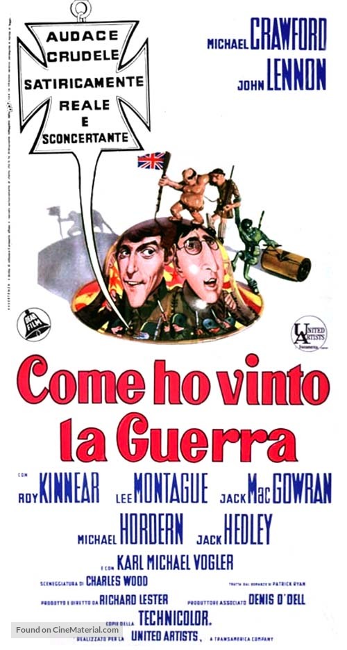 How I Won the War - Italian Movie Poster