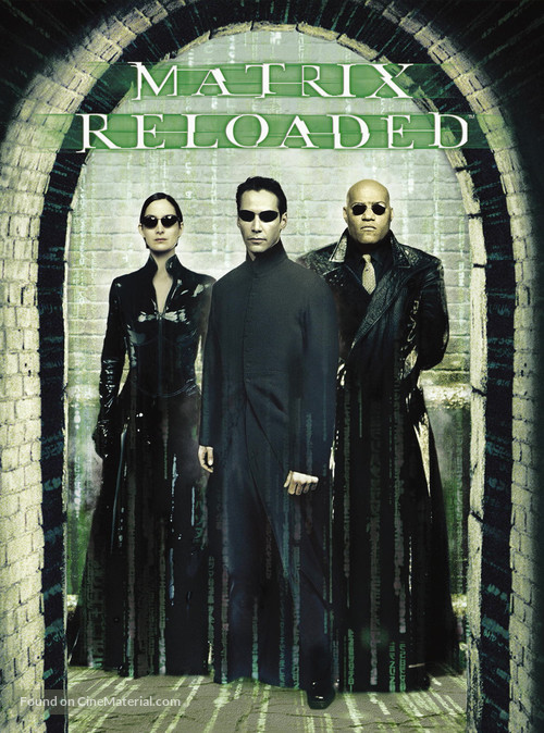 The Matrix Reloaded - German DVD movie cover