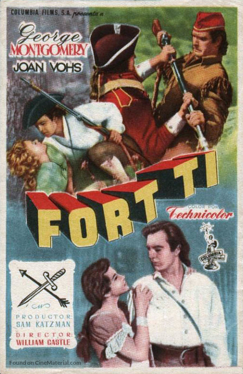 Fort Ti - Spanish Movie Poster