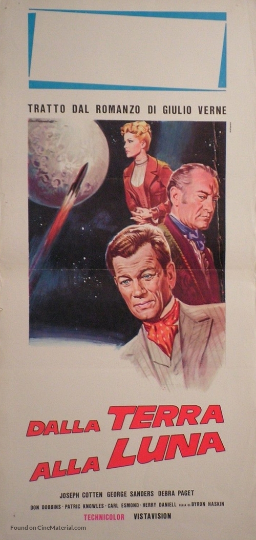 From the Earth to the Moon - Italian Movie Poster