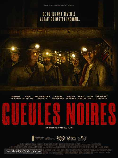 Gueules Noires - French Movie Poster