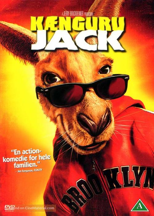 Kangaroo Jack - Danish DVD movie cover
