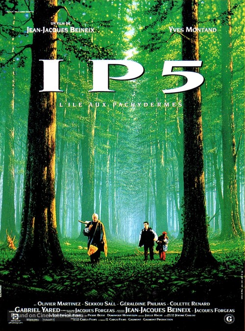 IP5: L&#039;&icirc;le aux pachydermes - French Movie Poster
