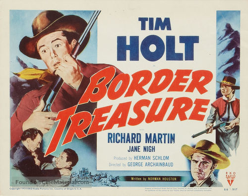 Border Treasure - Movie Poster