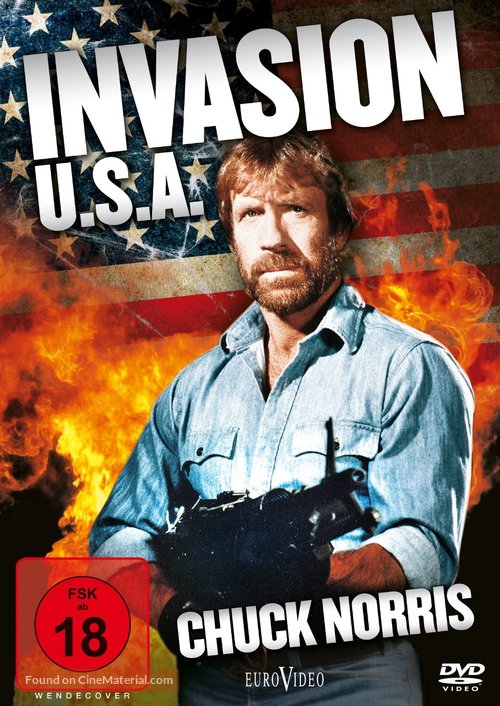 Invasion U.S.A. - German DVD movie cover