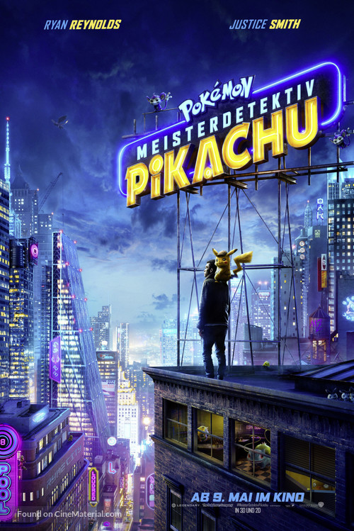 Pok&eacute;mon: Detective Pikachu - Swiss Movie Poster