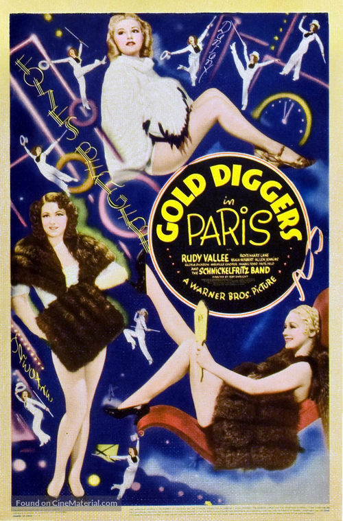 Gold Diggers in Paris - Theatrical movie poster