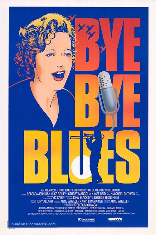 Bye Bye Blues - Canadian Movie Poster