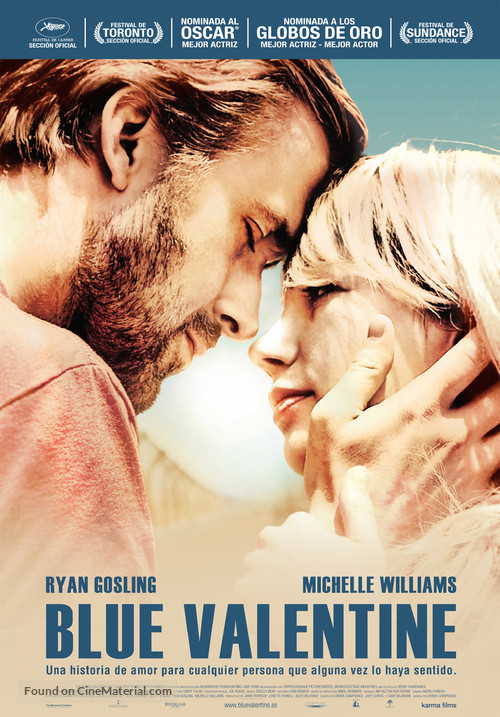 Blue Valentine - Spanish Movie Poster