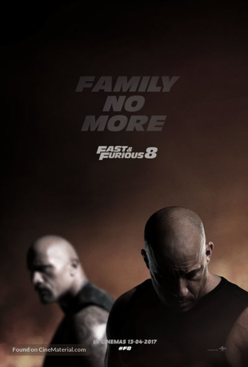 The Fate of the Furious -  Movie Poster