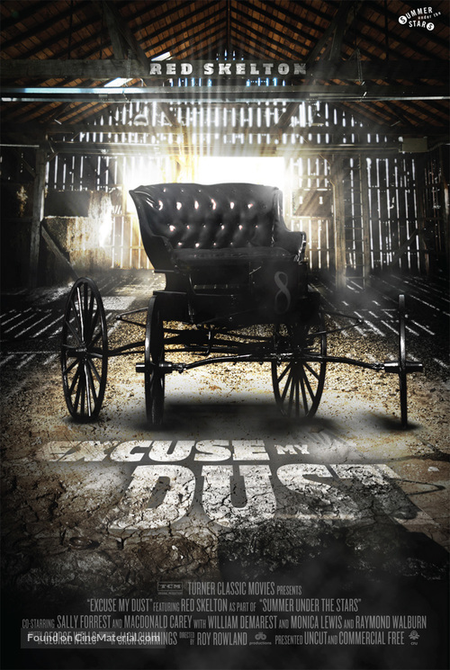 Excuse My Dust - Re-release movie poster
