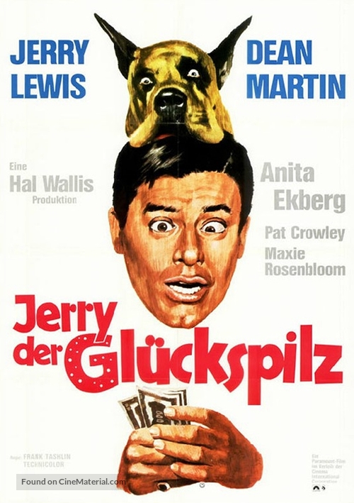Hollywood or Bust - German Re-release movie poster