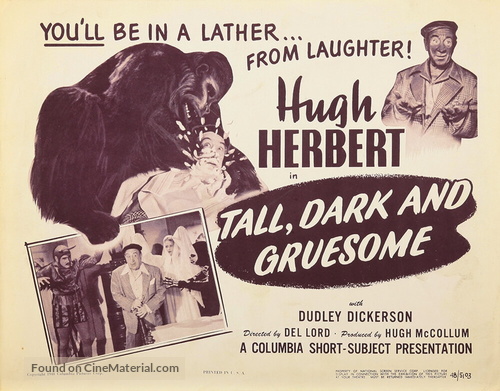 Tall, Dark and Gruesome - Movie Poster