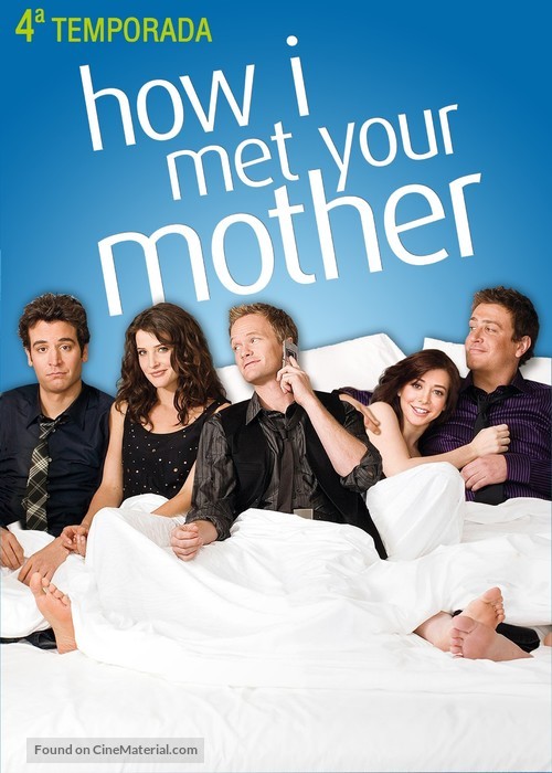 &quot;How I Met Your Mother&quot; - Brazilian DVD movie cover