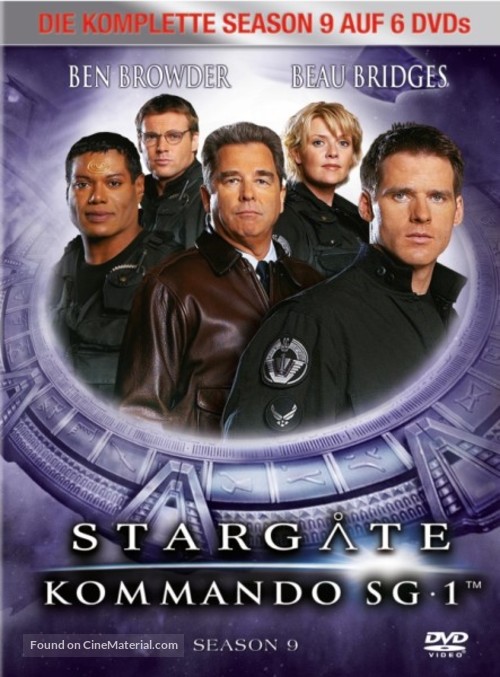 &quot;Stargate SG-1&quot; - German DVD movie cover
