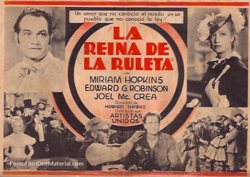Barbary Coast - Argentinian poster