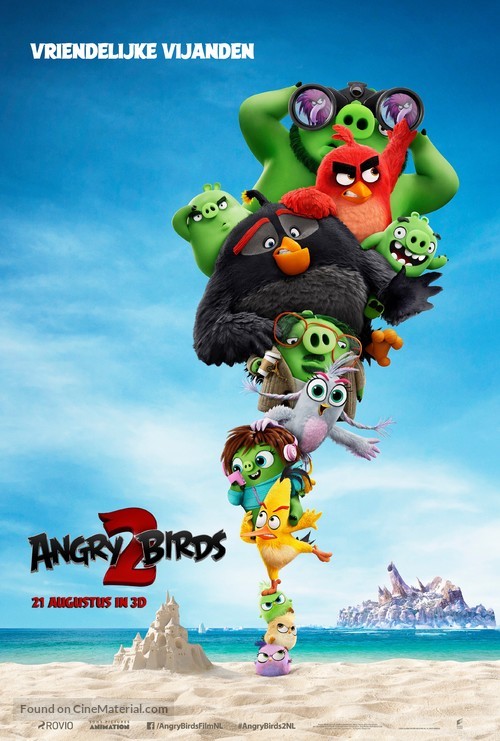 The Angry Birds Movie 2 - Dutch Movie Poster