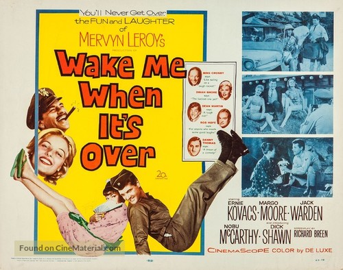Wake Me When It&#039;s Over - Movie Poster