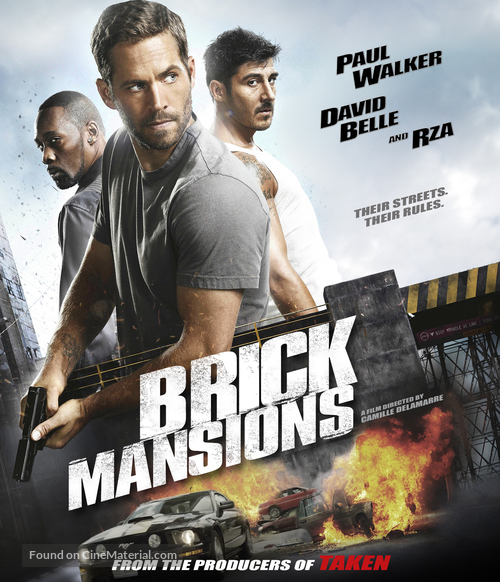 Brick Mansions - Canadian Blu-Ray movie cover