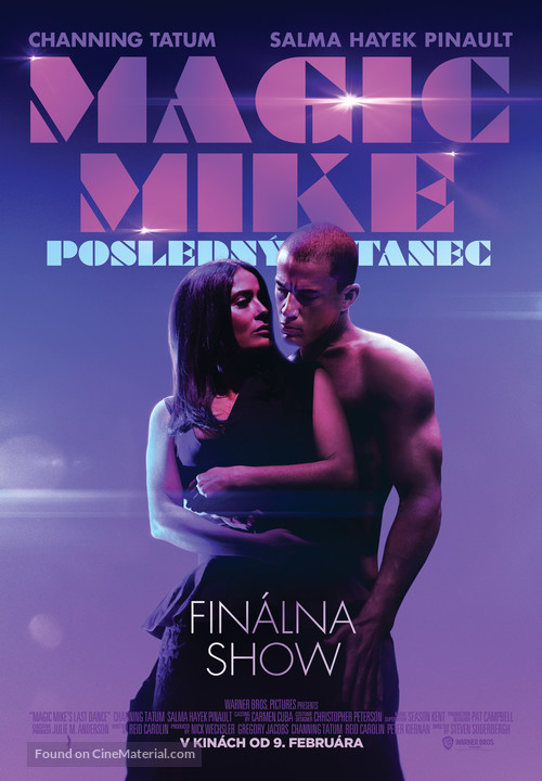 Magic Mike&#039;s Last Dance - Slovak Movie Poster