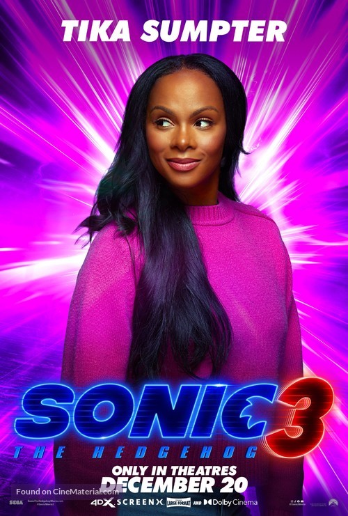 Sonic the Hedgehog 3 - Movie Poster