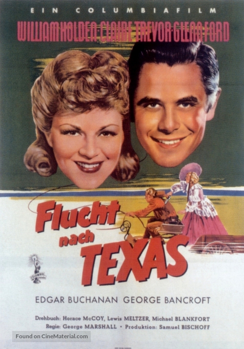 Texas - German Movie Poster