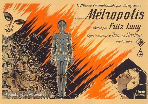 Metropolis - French Movie Poster