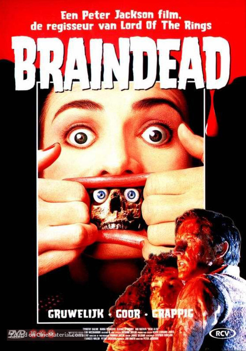 Braindead - Dutch DVD movie cover