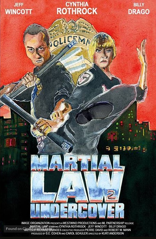 Martial Law II: Undercover - German DVD movie cover