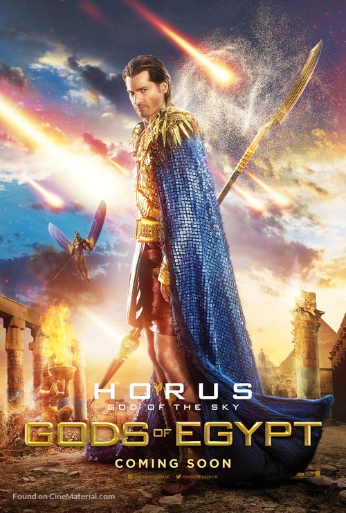 Gods of Egypt - British Movie Poster