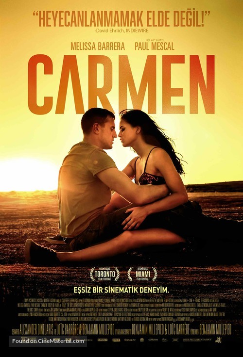 Carmen - Turkish Movie Poster