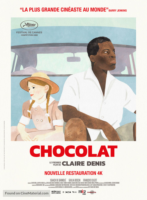 Chocolat - French Re-release movie poster