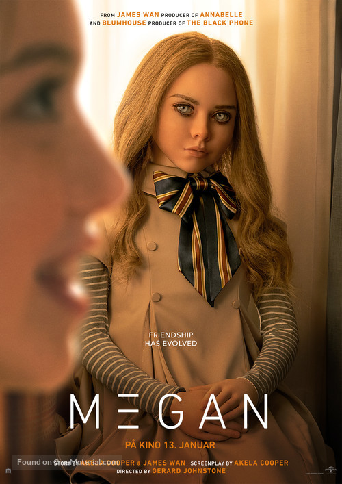 M3GAN - Norwegian Movie Poster