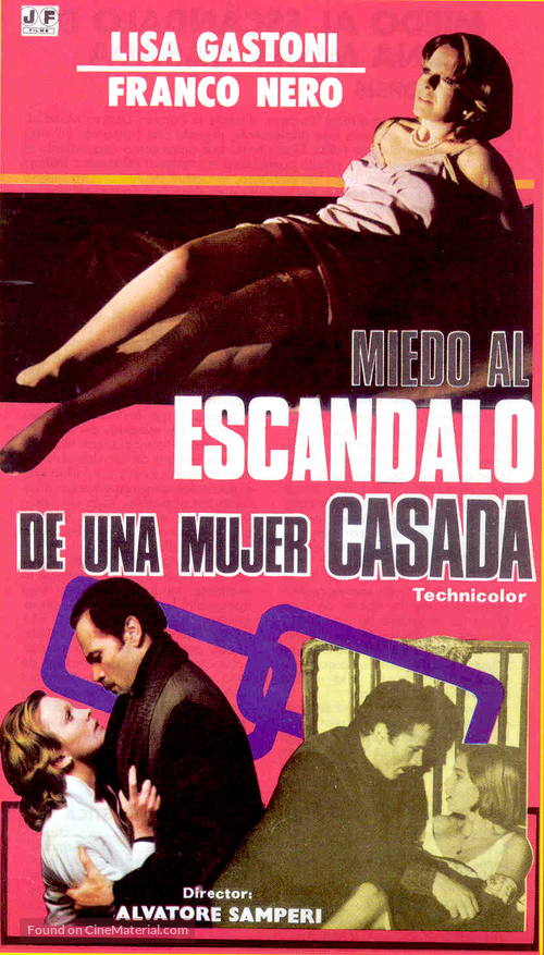 Scandalo - Spanish Movie Poster