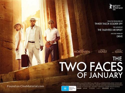The Two Faces of January - Australian Movie Poster