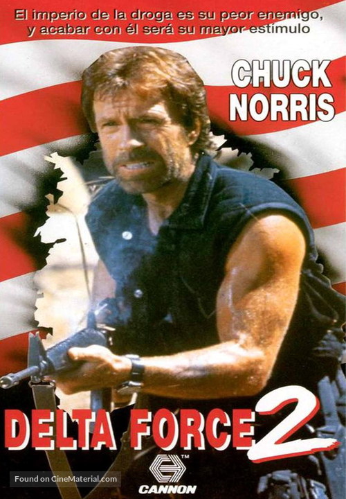 Delta Force 2 - Spanish DVD movie cover